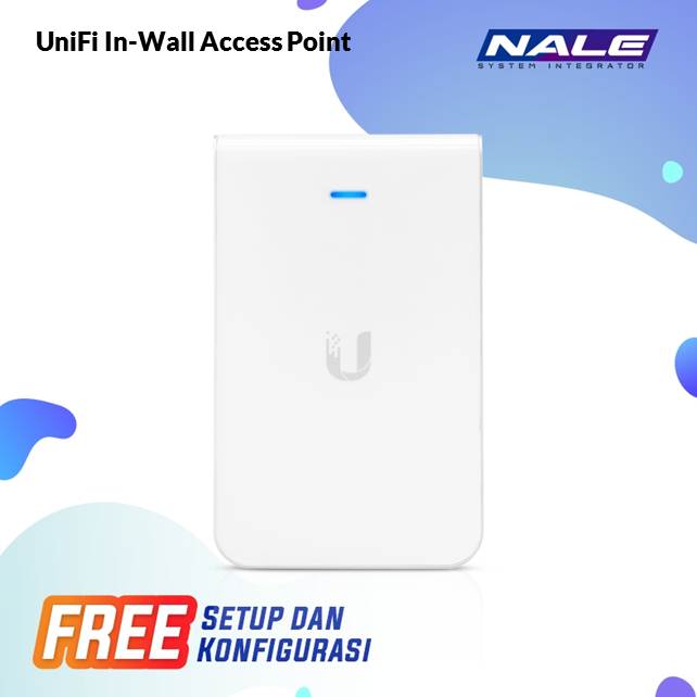 UniFi In-Wall Access Point-2 UniFi In-Wall Access Point - Gambar 2