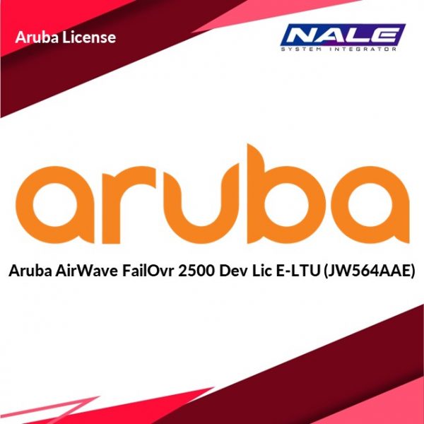 Aruba AirWave FailOvr 2500 Dev Lic E-LTU (JW564AAE)