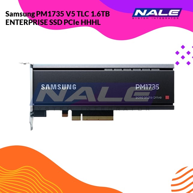 MZPLJ1T6HBJR-00007 Samsung PM1735 V5 TLC 1.6TB ENTERPRISE SSD PCIe HHHL - Gambar 1